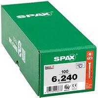 SPAX® Universalschrauben T30 Senkkopf WIROX 240mm  x 6 mm, 100 St. von SPAX®