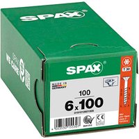 SPAX® Universalschrauben T30 Senkkopf WIROX 100mm  x 6 mm, 100 St. von SPAX®