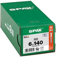 SPAX® Universalschrauben T30 Senkkopf WIROX 140mm  x 6 mm, 100 St. von SPAX®