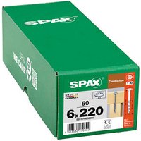 SPAX® Holzbauschrauben T30 Tellerkopf WIROX 220mm  x 6 mm, 50 St. von SPAX®