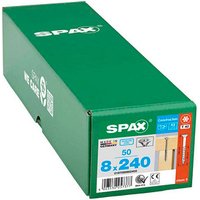 SPAX® Universalschrauben T40 Senkkopf Edelstahl A2 240mm  x 8 mm, 50 St. von SPAX®