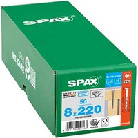 SPAX® Universalschrauben T40 Senkkopf Edelstahl A2 220mm  x 8 mm, 50 St. von SPAX®