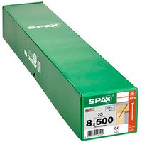 SPAX® Holzbauschrauben T40 Senkkopf WIROX 500mm  x 8 mm, 25 St. von SPAX®