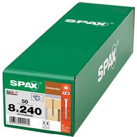 SPAX® Holzbauschrauben T40 Senkkopf WIROX 240mm  x 8 mm, 50 St. von SPAX®