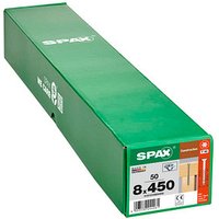 SPAX® Holzbauschrauben T40 Senkkopf WIROX 450mm  x 8 mm, 50 St. von SPAX®