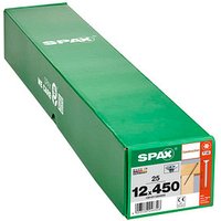 SPAX® Holzbauschrauben T50 Senkkopf WIROX 12 mm x 450 mm, 25 St. von SPAX®