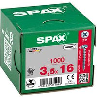 SPAX® Universalschrauben Z2 Halbrundkopf WIROX 3,5 mm x 16 mm, 1000 St. von SPAX®