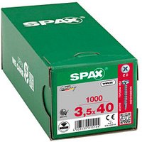 SPAX® Universalschrauben Z2 Halbrundkopf WIROX 3,5 mm x 40 mm, 1000 St. von SPAX®