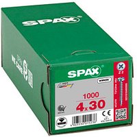 SPAX® Universalschrauben Z2 Halbrundkopf WIROX 30mm  x 4 mm, 1000 St. von SPAX®