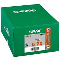 SPAX® Universalschrauben Z2 Rückwandkopf WIROX 20mm  x 5 mm, 2000 St. von SPAX®