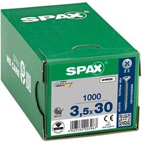 SPAX® Universalschrauben Z2 Senkkopf WIROX 30mm  x 3,5 mm, 1000 St. von SPAX®