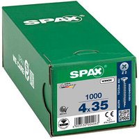 SPAX® Universalschrauben Z2 Senkkopf WIROX 4 mm x 35 mm, 1000 St. von SPAX®