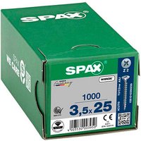 SPAX® Universalschrauben Z2 Senkkopf WIROX 25mm  x 3,5 mm, 1000 St. von SPAX®