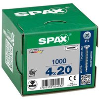 SPAX® Universalschrauben Z2 Senkkopf WIROX 20mm  x 4 mm, 1000 St. von SPAX®