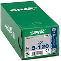 SPAX® Universalschrauben Z2 Senkkopf WIROX 120mm  x 5 mm, 200 St. von SPAX®