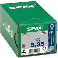 SPAX® Universalschrauben Z2 Senkkopf WIROX 35mm  x 5 mm, 500 St. von SPAX®