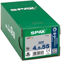 SPAX® Universalschrauben Z2 Senkkopf WIROX 55mm  x 4,5 mm, 500 St. von SPAX®