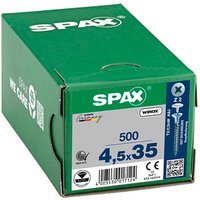 SPAX® Universalschrauben Z2 Senkkopf WIROX 35mm  x 4,5 mm, 500 St. von SPAX®