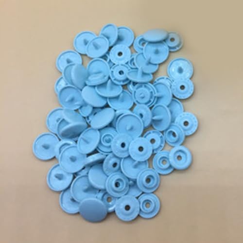 Kunststoffknöpfe für T5, perfekt für Babykleidung und Zubehör, 100 Stück, Hellblau, 150 Stück Kunststoffknöpfe für T5, perfekt für Babykleidung und Zubehör, 100 Stück, Hellblau, 150 Stück von SPORTARC