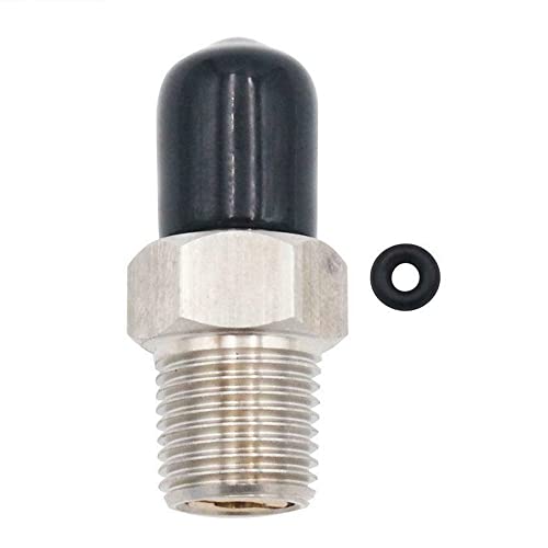 SPORTARC 1/8 NPT PCP 8 mm Stecker, Schnellkopfanschluss, Einweg-Foster, Edelstahl-Füllnippel von SPORTARC