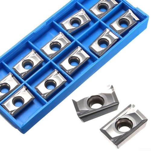 SPORTARC Hartmetalleinsätze, APKT1604PDER-MA3 H01 Fräsen Hartmetalleinsätze Cutter für Aluminium APMT1604 für Halbfining und Finishing, 1401373995 von SPORTARC