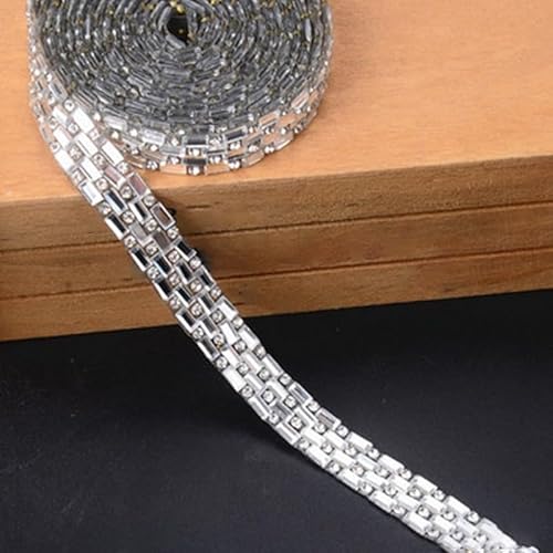 Strass-Bügelband zum Aufbügeln für elegante Brautaccessoires, perfekte Ergänzung für Ihre Kreationen (Nr. 4) von SPORTARC