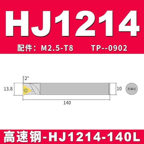 1pc Interne Drehen Schneiden CJ0405 CJ0506 CJ0607 CJ0810 CJ1012 CJ1214 Wolfram Stahl Bohrstange NBJ16 NBH2084 Feine Langweilig Werkzeuge(HJ1214-140L) von SPWWW