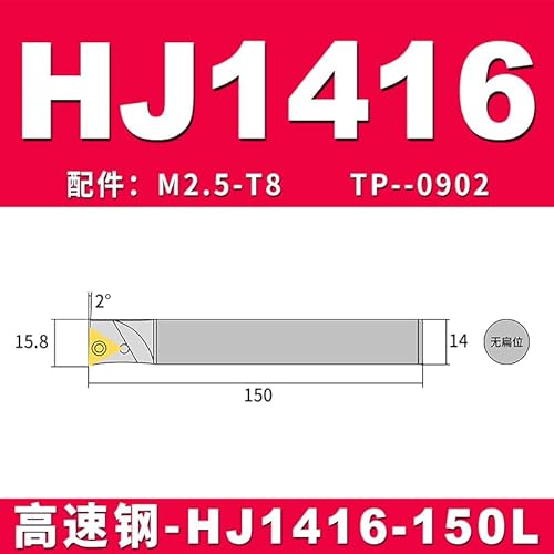 1pc Interne Drehen Schneiden CJ0405 CJ0506 CJ0607 CJ0810 CJ1012 CJ1214 Wolfram Stahl Bohrstange NBJ16 NBH2084 Feine Langweilig Werkzeuge(HJ1416-150L) von SPWWW