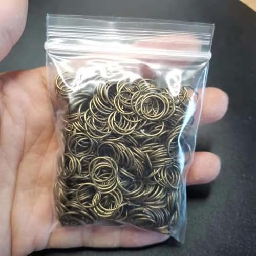 500 Teile/los 4 5 6 7 8 9 10mm Biegeringe Spaltringe Verbinder Für DIY Schmuck Finden Herstellung Zubehör Großhandel Lieferungen-ANTIKE BRONZE, 10mm von SPeesy