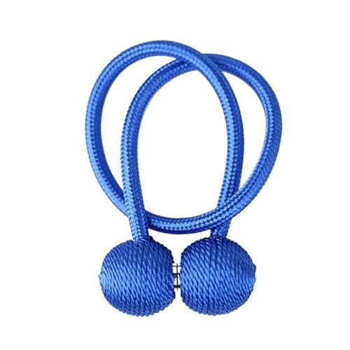 SQIANKUN Vorhang Raffhalter Magnetischer Vorhang-Raffhalter, hochwertiger Clip, Vorhang-Schnallenhalter, dekoratives Home-Polyester-Vorhangzubehör Raffhalter FüR VorhäNge(12156Sapphire,1 Piece) von SQIANKUN