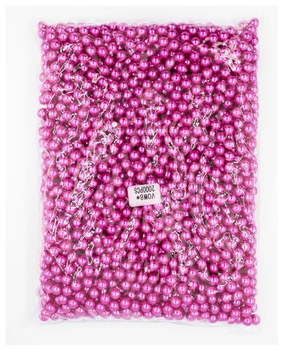 SQING 1,5/2/3/4/6/8/10/12 MM Mehrfarbige Kein Loch Acryl ABS Imitation Perle Perlen Runde Lose Perlen for Schmuck Machen DIY Zubehör(Dark Peach red,12mm 1000pcs) von SQING