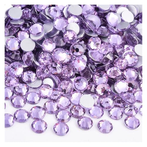 SQING 14400 Stück Bulk Violett Nicht Hotfix Strasssteine ​​Glitzer Nail Art Diamantkristalle for Nägel Zubehör Nagelanhänger(Mix Size-14400PCS) von SQING