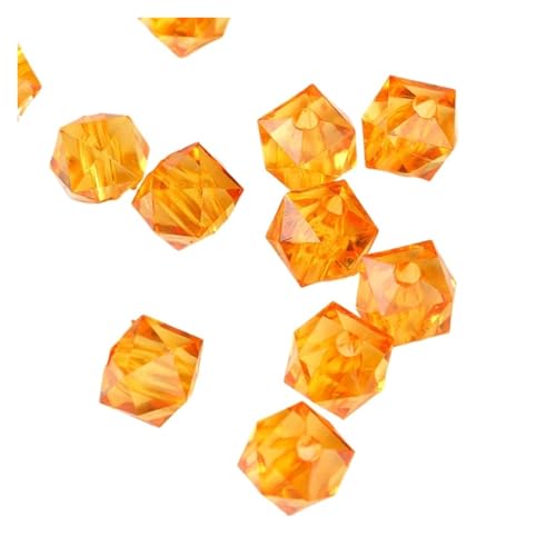 SQING 8mm 10mm 12mm transparente farbige quadratische lose Perlen handgefertigte Accessoires(22,10mm-800Pcs) von SQING