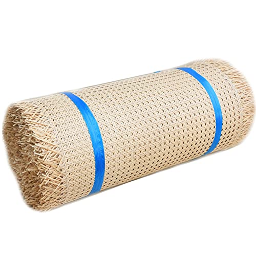 Natürliches Rattan-Gurtband für Caning-Projekte, 50 cm x 100 cm/200 cm, Rattan Gewebe Wabengeflecht, Wiener Geflecht für restaurieren Sie Möbel, Bastelprojekte, Heimdekoration (Size : 40x300cm) von SQQEZ