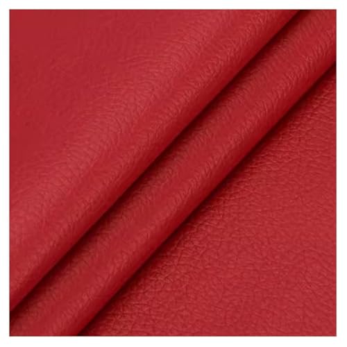 Lederreparatur, Lederband, Lederflicken, Reparaturflicken aus Vinyl-Leder, selbstklebendes Reparaturset for Kunstleder, Polsterleder, Stoffflicken for Möbel, Couch, Autositze, Stühle(Red,39.37x54.33in von SRBLRM