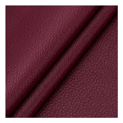 Lederreparatur, Lederband, Lederflicken, Reparaturflicken aus Vinyl-Leder, selbstklebendes Reparaturset for Kunstleder, Polsterleder, Stoffflicken for Möbel, Couch, Autositze, Stühle(Red wine,39.37x54 von SRBLRM