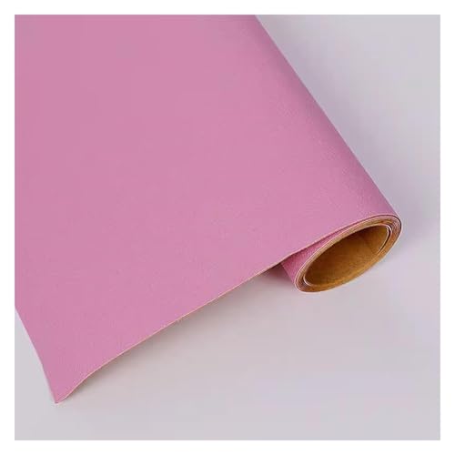 Lederreparatur, Lederband, Lederflicken, Selbstklebender Lederstoff zur Reparatur, Reparaturset for Ledersofas, Couch-Flicken aus Kunstleder, Polsterlederflicken for Möbel, Stühle, Autositze(Pink) von SRBLRM