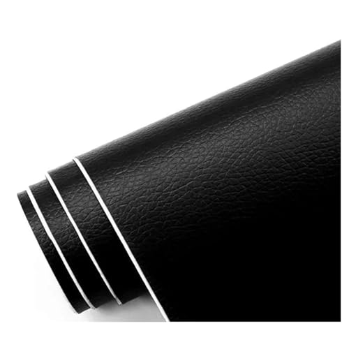 Lederreparatur, Lederband, Lederflicken, Stoffkleber, Kunstleder-Reparaturflicken, selbstklebendes Reparaturset for Ledersofas, Neupolstern von Lederflicken for Möbel, Sofas, Stühle, Autositze(Black,1 von SRBLRM