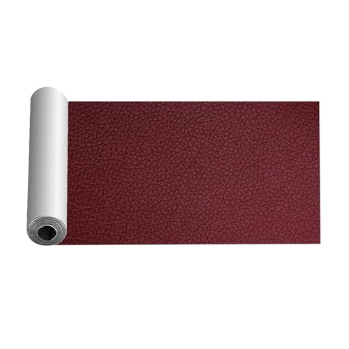 Lederreparatur, Lederband, Lederflicken, Stoffkleber Kunstleder-Reparaturflicken, Selbstklebendes Leder-Reparaturset, Wasserdichtes PU-Vinyl-Reparaturband, Klebelederstoff for Möbel, Couchstühle, Auto von SRBLRM