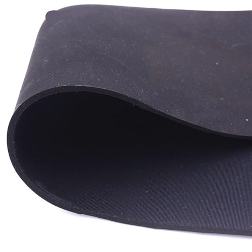 SRYSHKR Neopren Stoff wasserdicht 1 mm Neopren-Gewebe, einzelne Polyester-Verbundstoffe for Reparatur-Tauchschutz(130cm x 45cm) von SRYSHKR