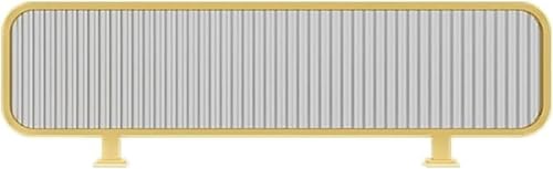 SSDDLZEQ Edelstahl-Arbeitsplattenteiler for Essbereiche, halbsichtbarer Sichtschutz for Restaurants, Bars, Hotels und Büros Dekoration(Gold,11.81x59.06in/30x150CM) von SSDDLZEQ