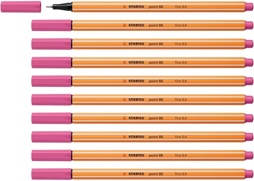 STABILO - Fineliner - point 88-10er Pack - erika von STABILO