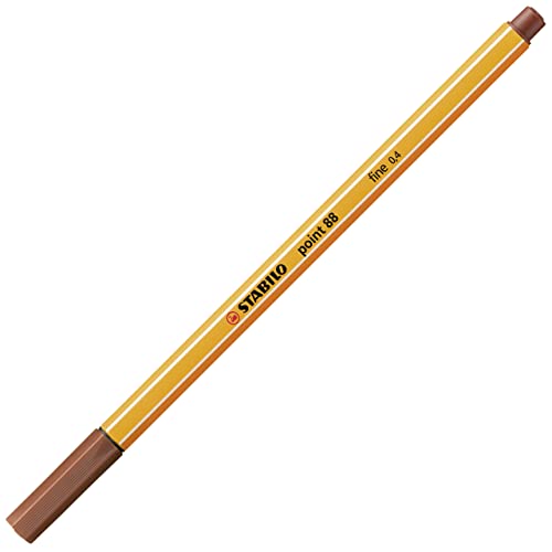 STABILO - Fineliner - point 88-10er Pack - rötel von STABILO