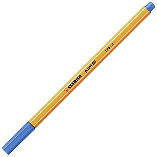 Fineliner - STABILO point 88 - Einzelstift - mittelblau von STABILO