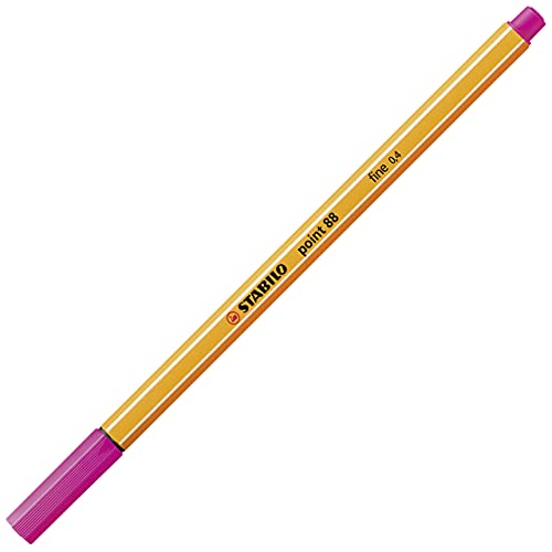 Fineliner - STABILO point 88 - Einzelstift - pink von STABILO