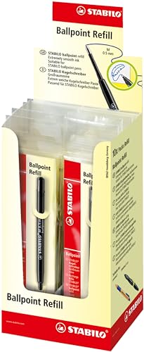 STABILO - Kugelschreiber - Großraummine - Ballpoint Refill - 10er Pack - schwarz von STABILO