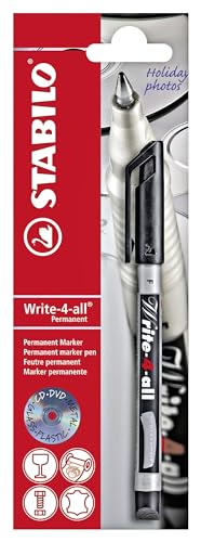 STABILO - Permanent-Marker - Write-4-all - fein - schwarz von STABILO