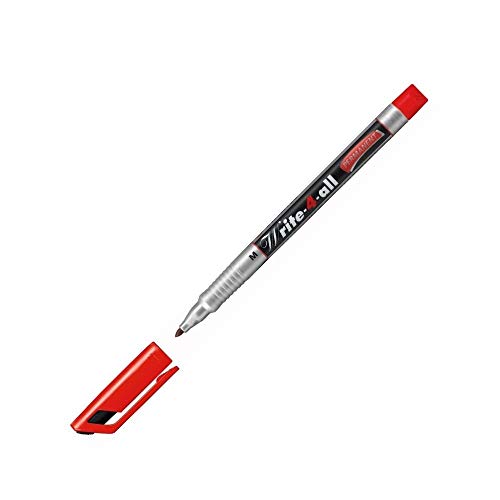 Permanent-Marker - STABILO Write-4-all - medium - Einzelstift - rot von STABILO