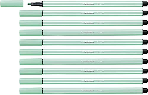 STABILO - Premium-Filzstift - Pen 68-10er Pack - eisgrün von STABILO