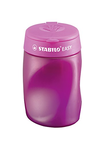 Puntenslijper STABILO Easy 4502 3 in 1 rechtshandig roze | 3 stuks von STABILO